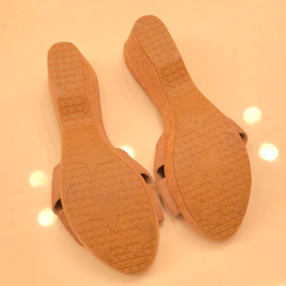 Jimmy Choo Cork Wedge Sandals - Picture 3 of 6